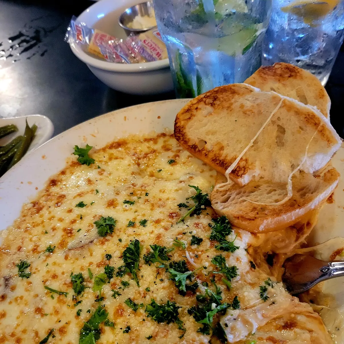 Crab Meat Au Gratin