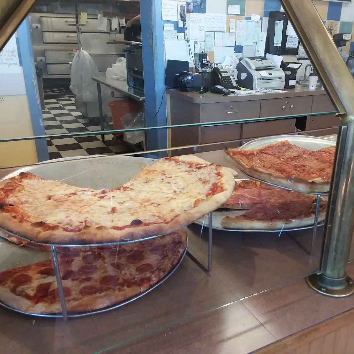Fresh Pizza Slices