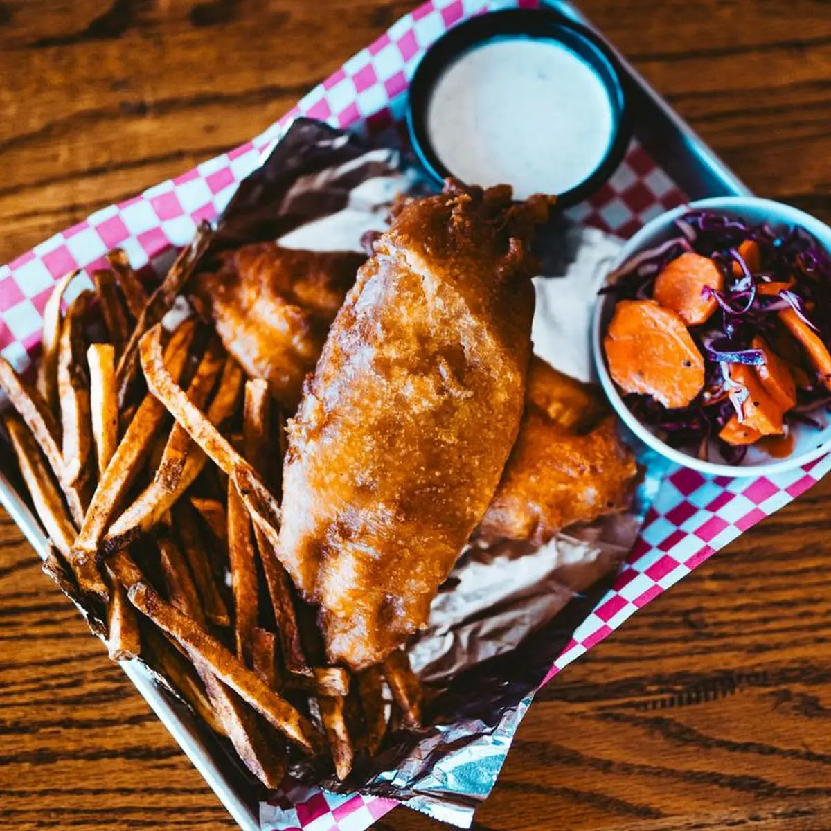WBC Beer Battered Fish and Chips