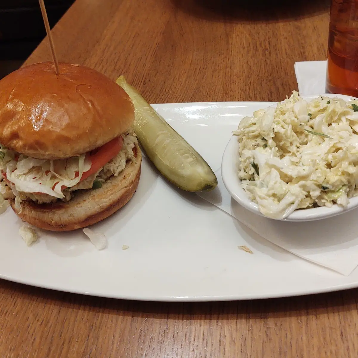 Crab Cake Sandwich