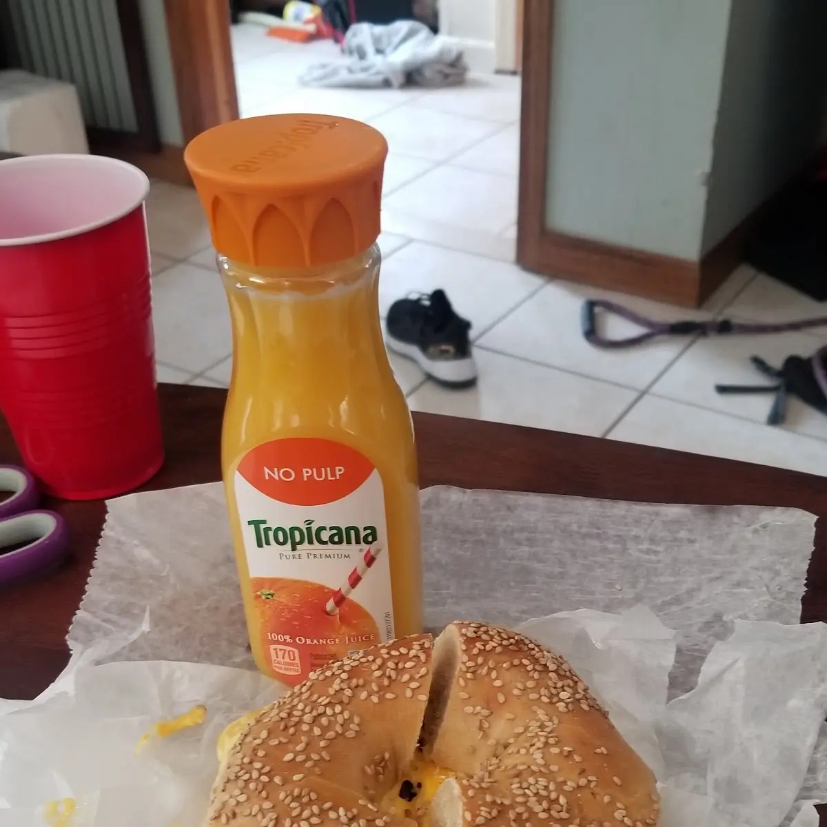Egg Bacon Cheese Bagels