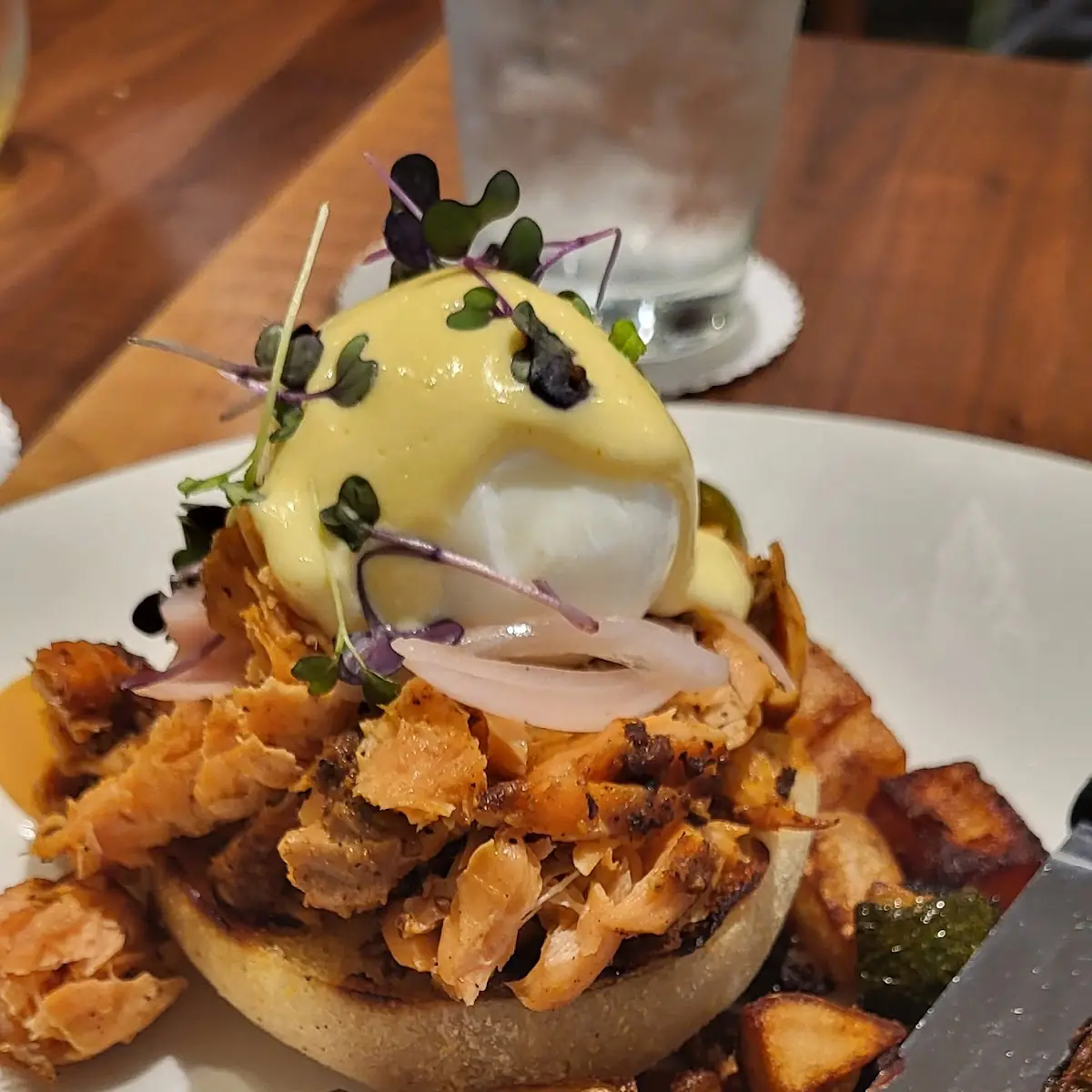 Salmon Benedict