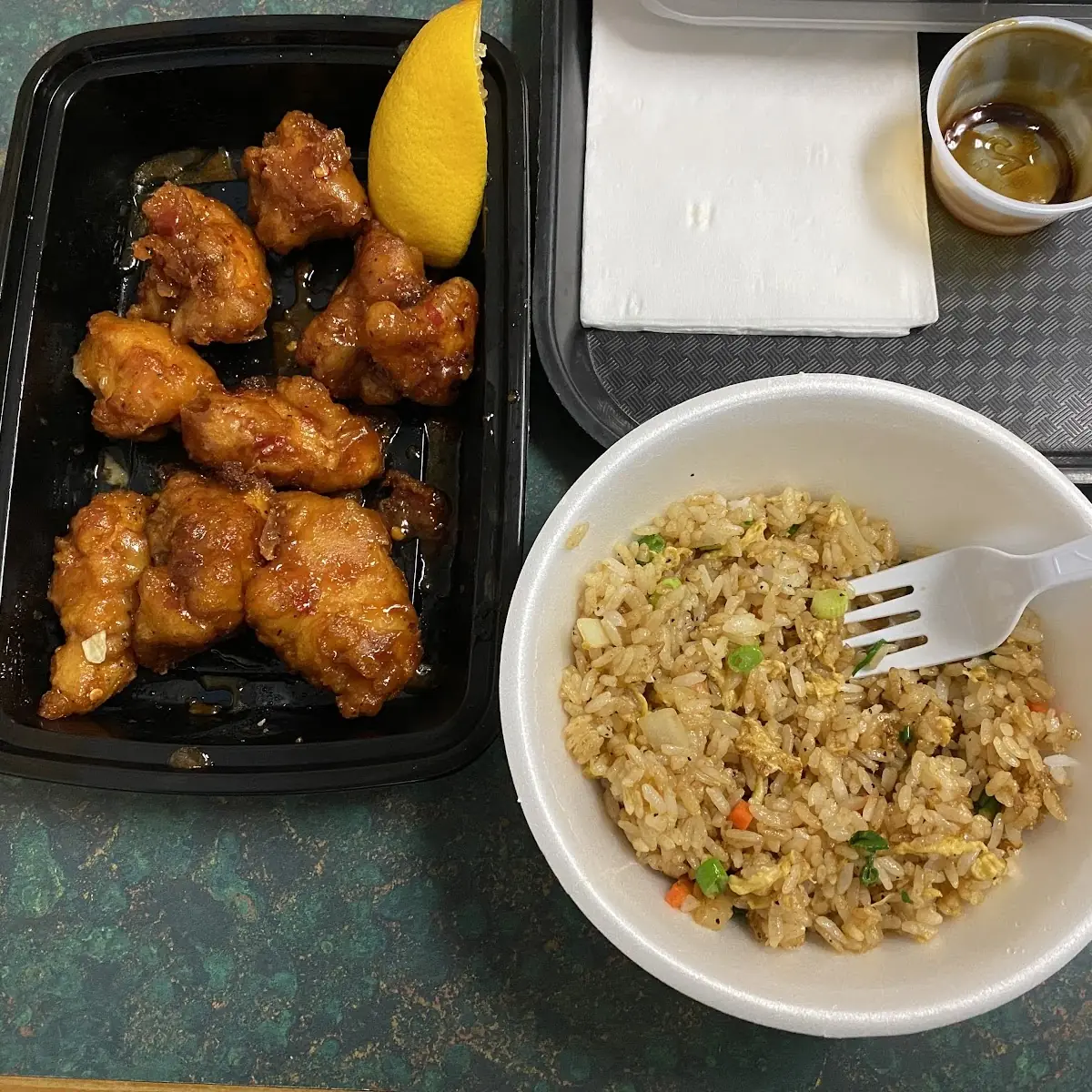 Orange Chicken & Island Fried Rice