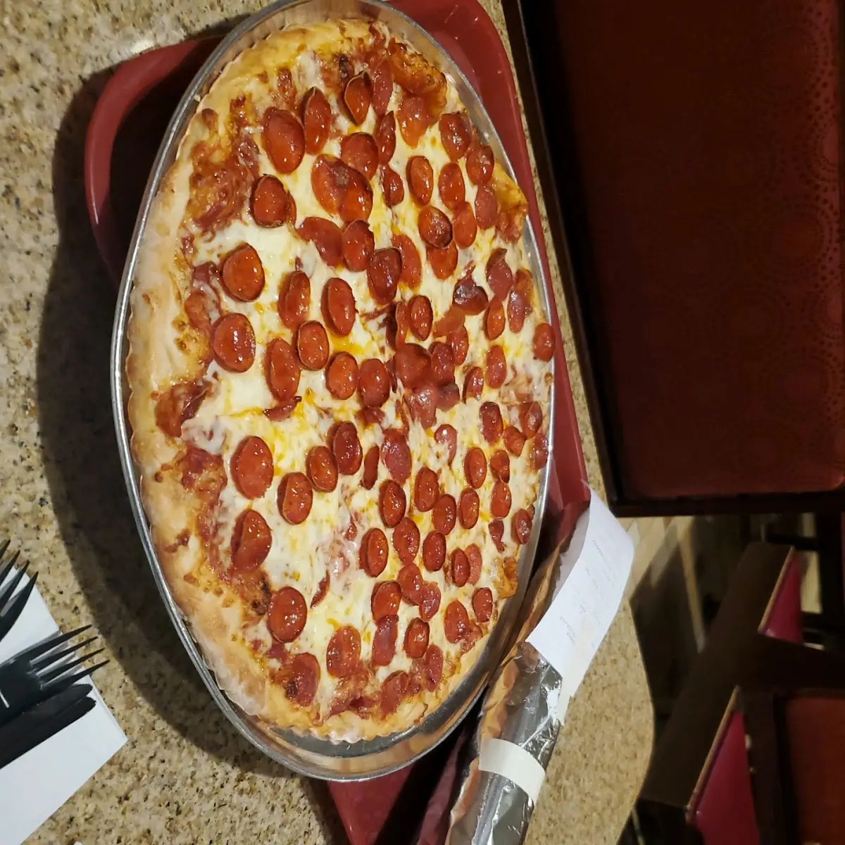 Pizza Johns Pepperoni Pizza