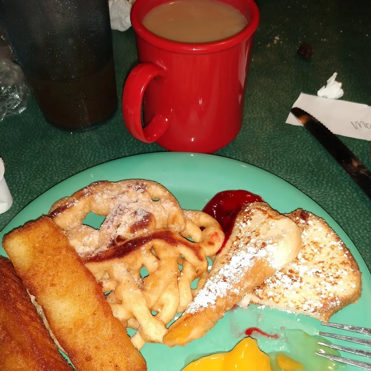 French Toast and Funnel Cake