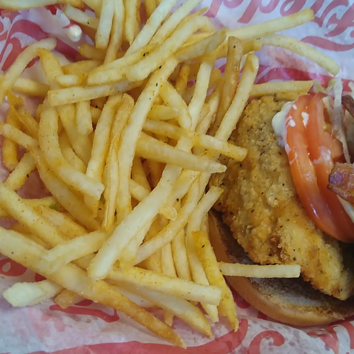 Chicken Club Crispy Combo