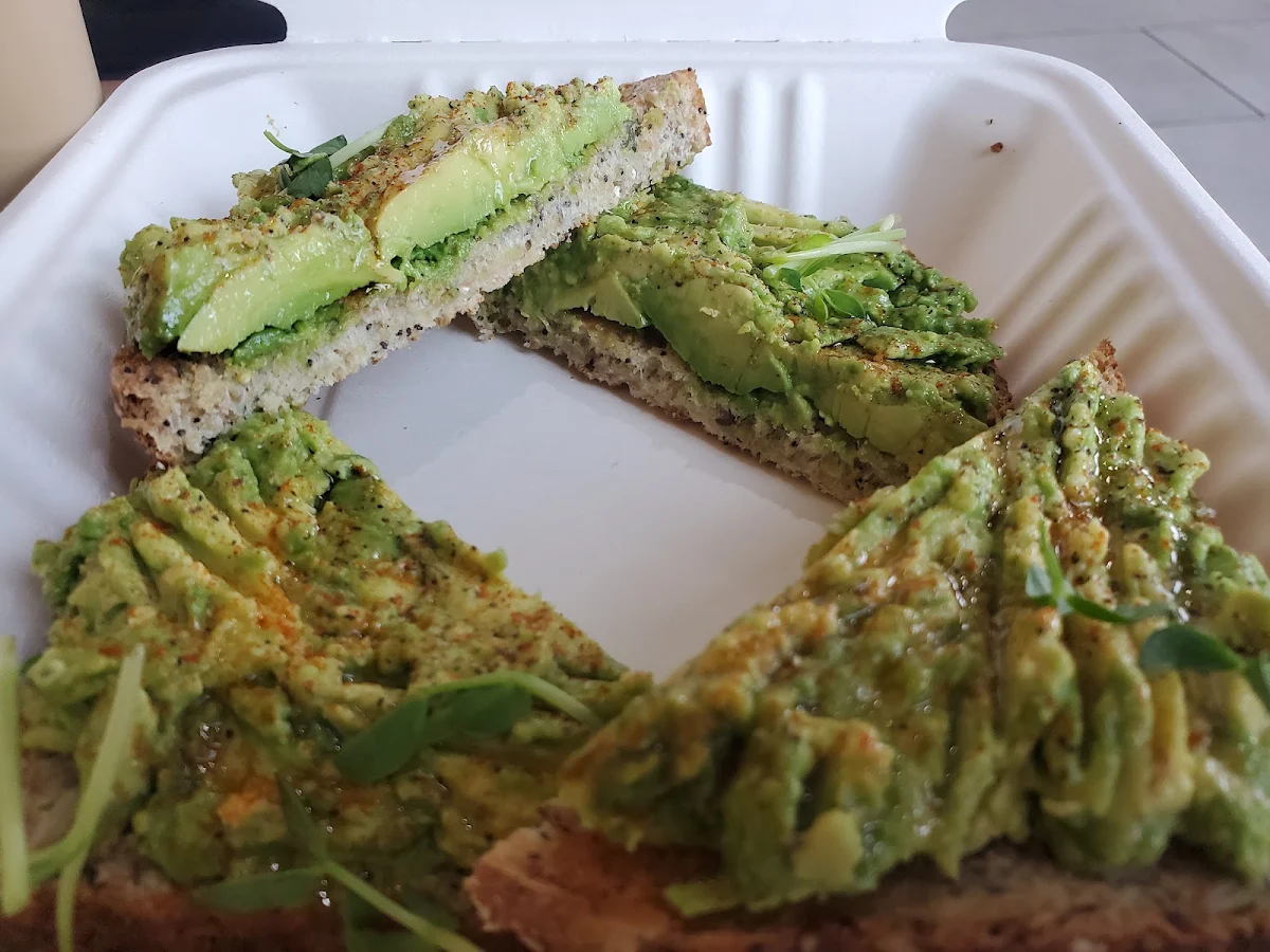 Avocado Toast with Bacon