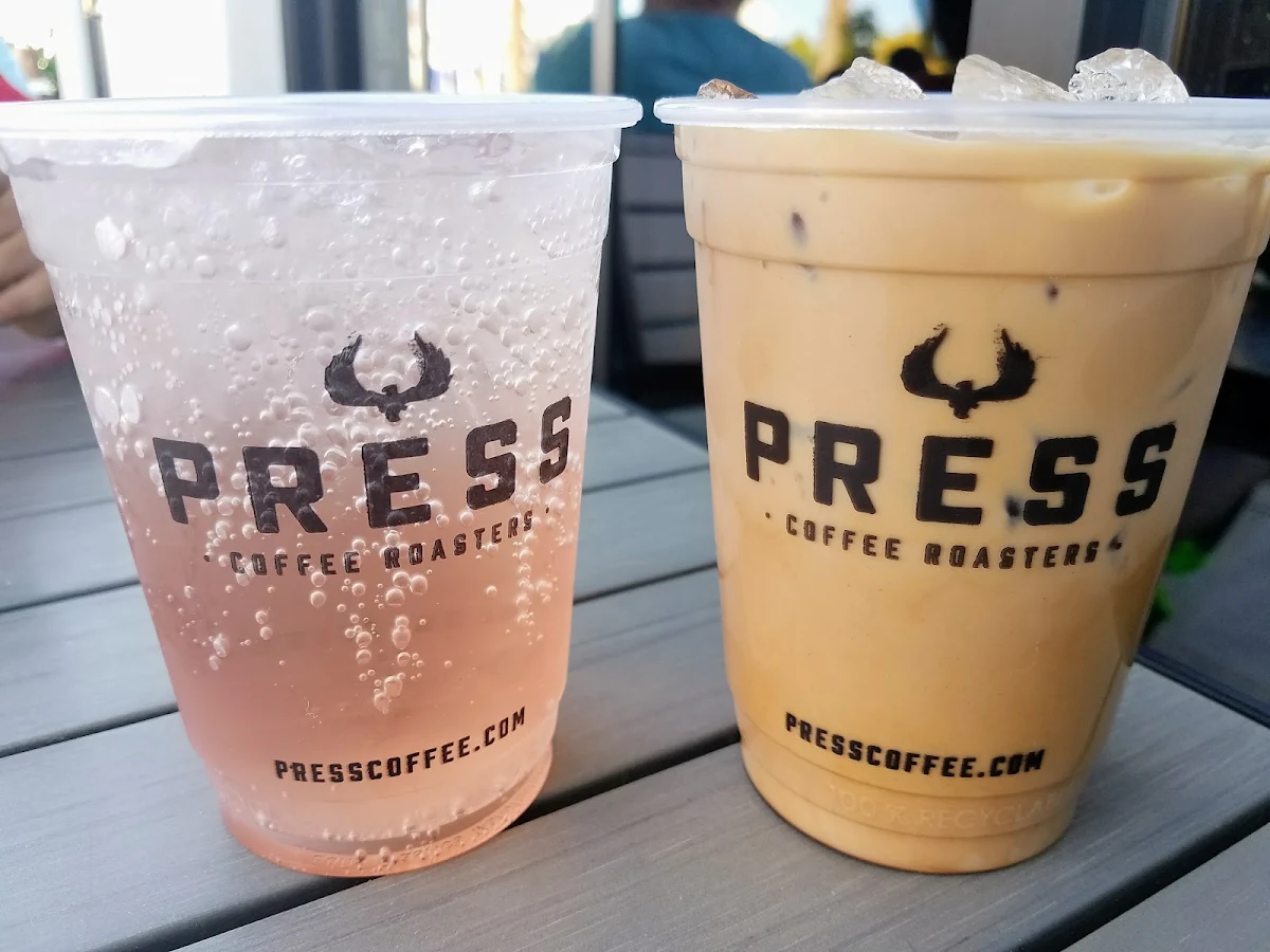 Italian Soda and Iced Mocha