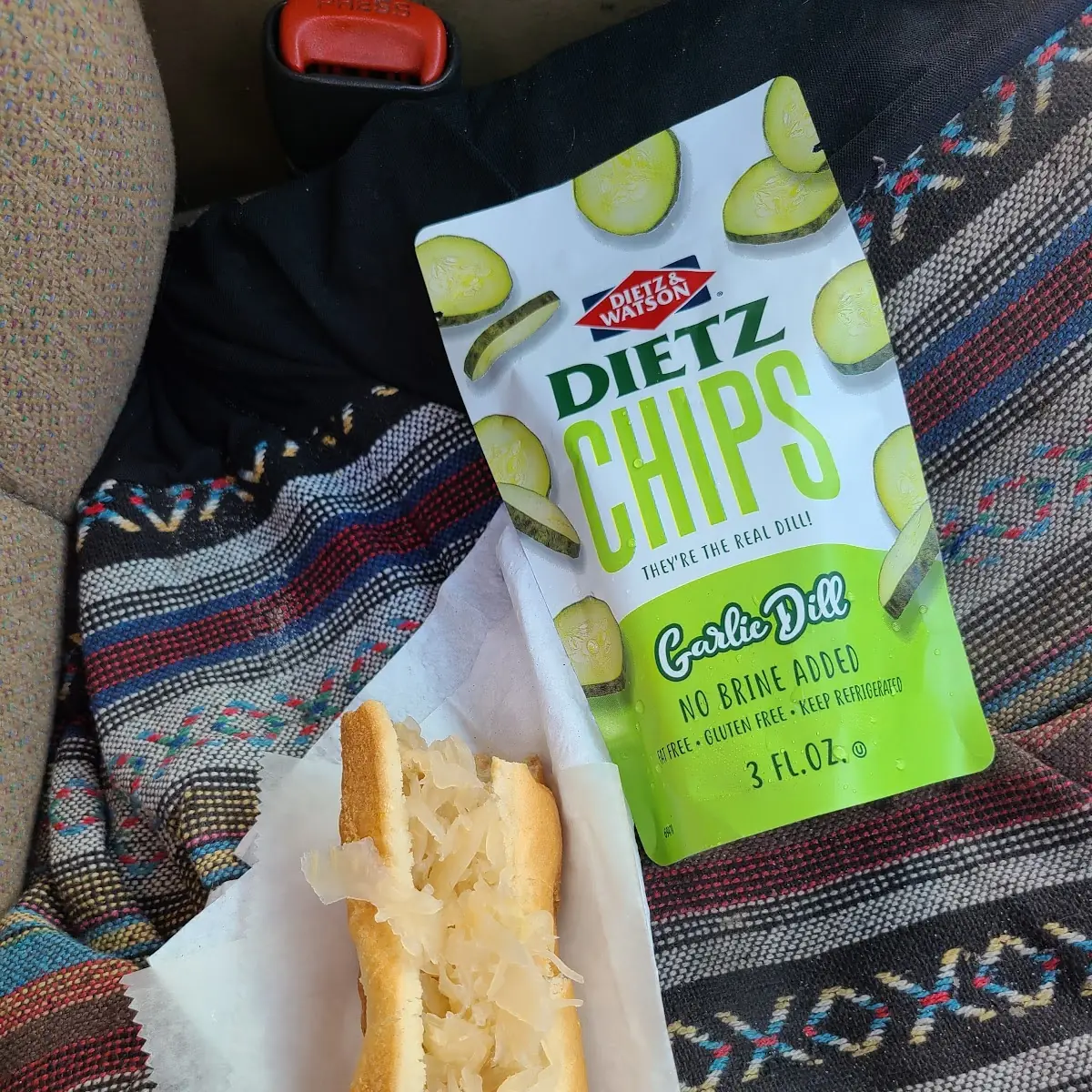 Hot Dog with Sauerkraut
