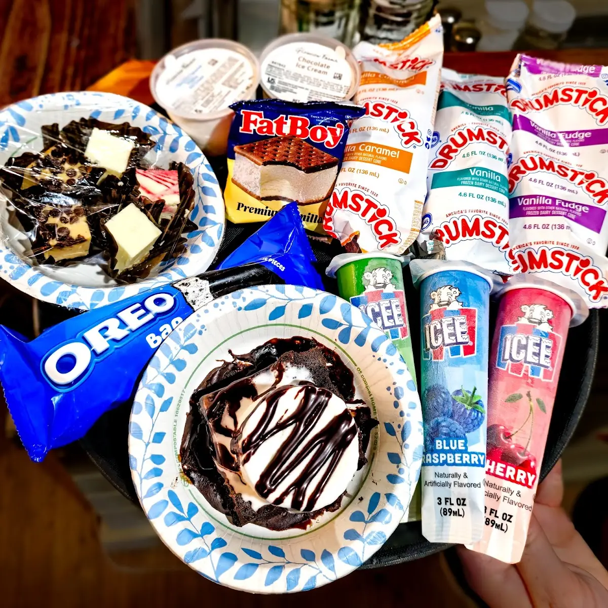 Assorted Novelty Ice Cream