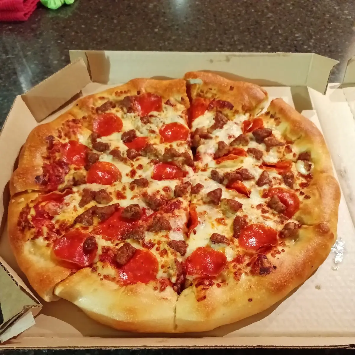 Stuffed Crust Pepperoni & Sausage
