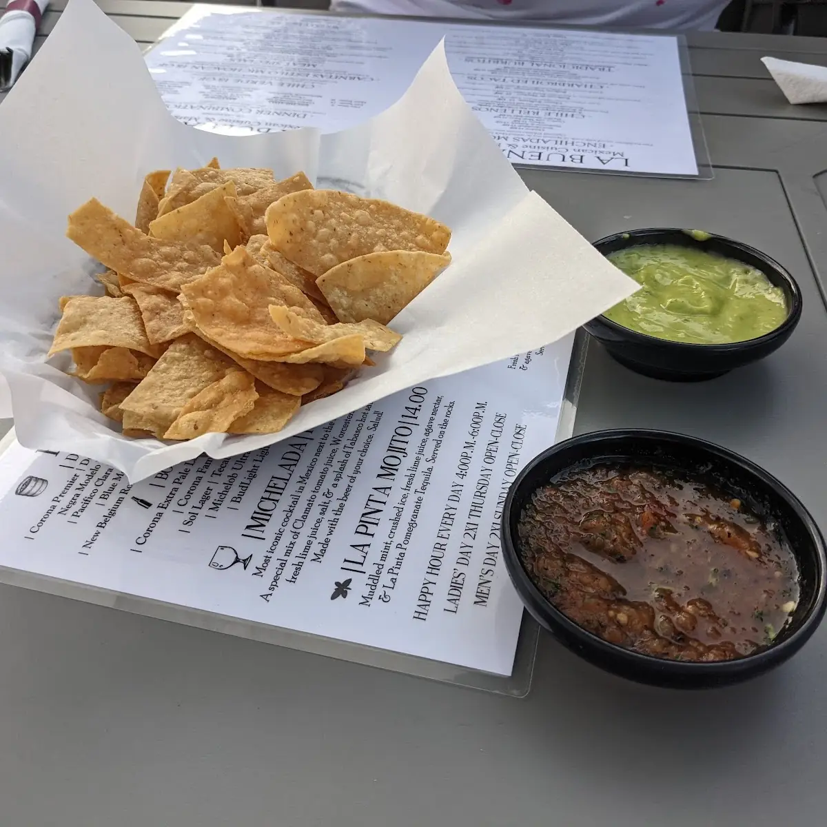 House Chips and Salsa Verde