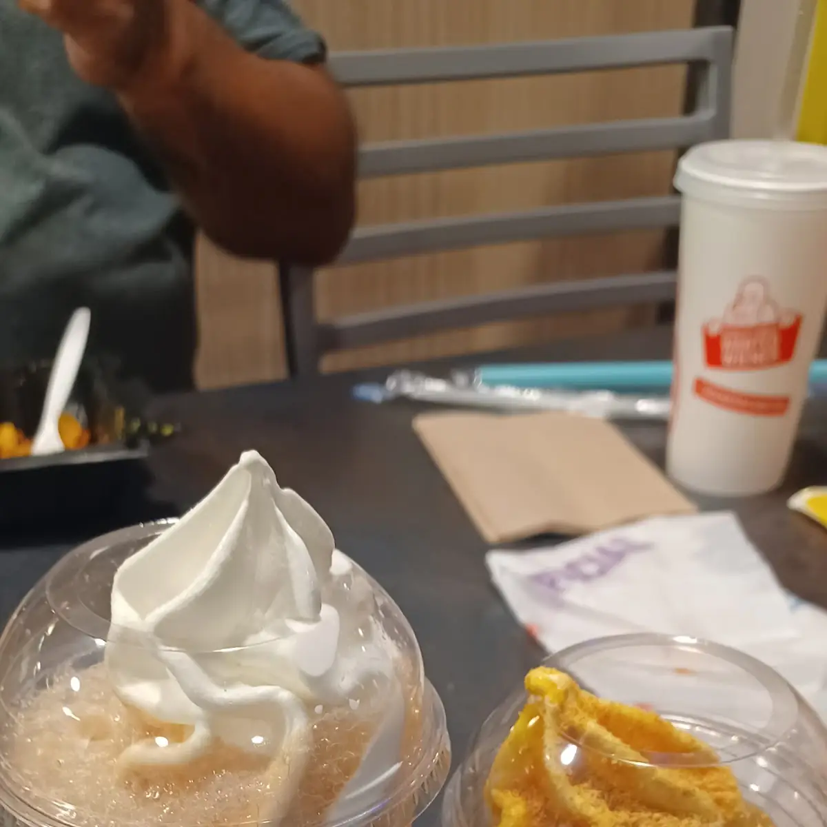 Root Beer Float and Mango Southern Sundae