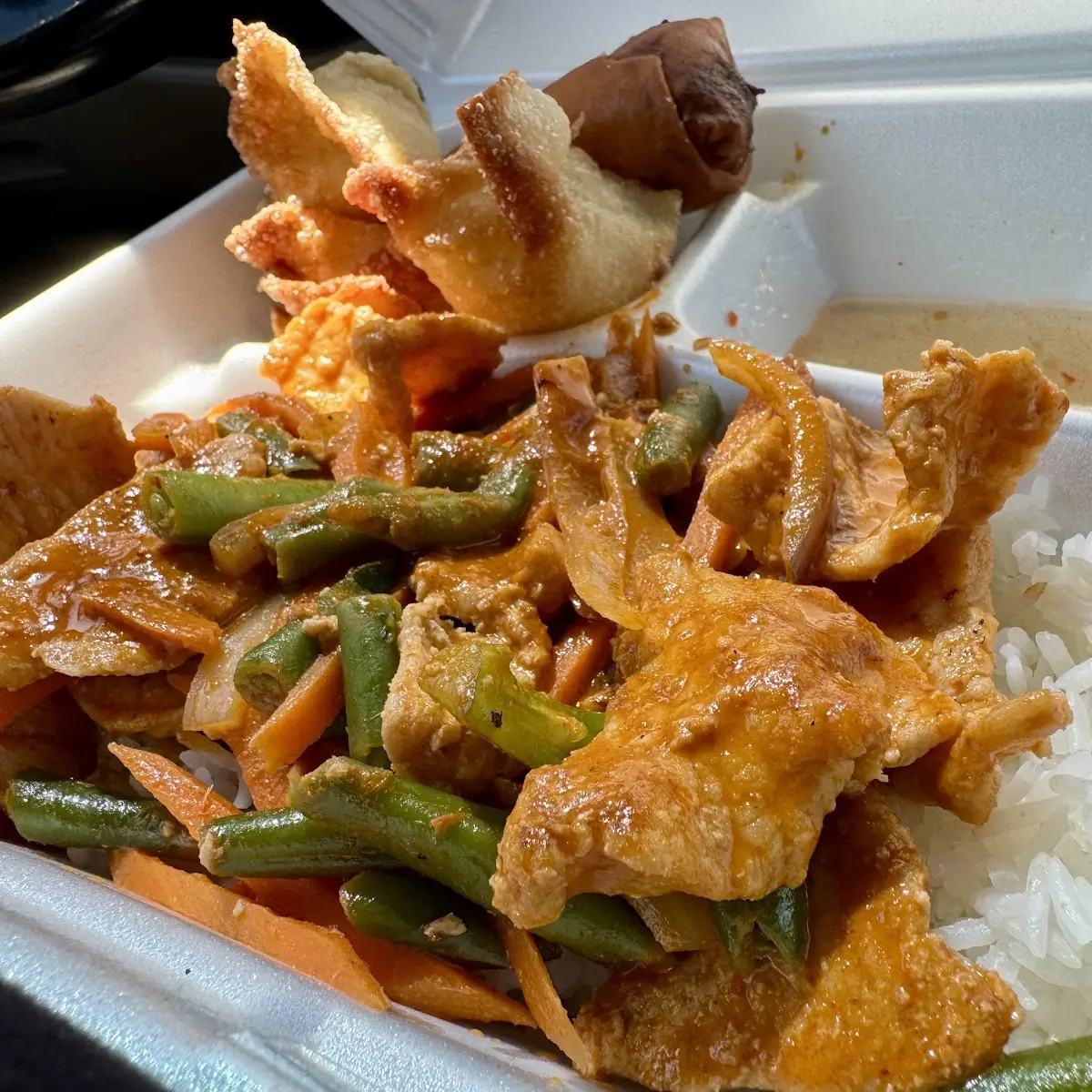 Stir Fry Red Curry with Pork