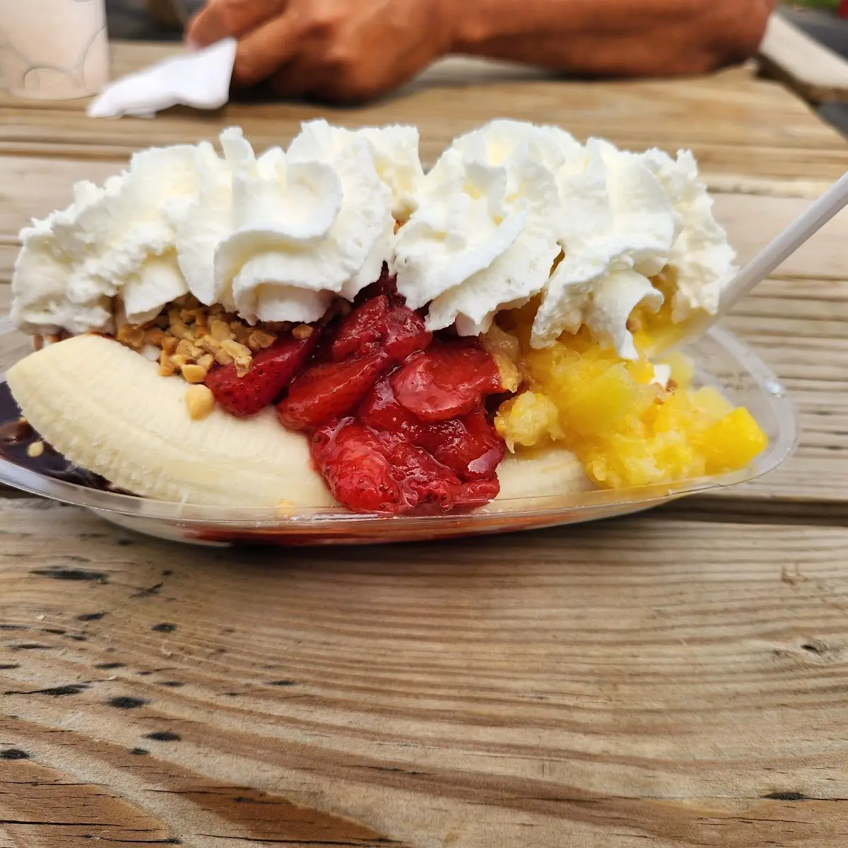Banana Split and Upside Down Banana Split