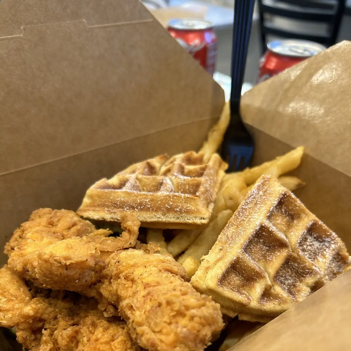 Chicken and Waffles