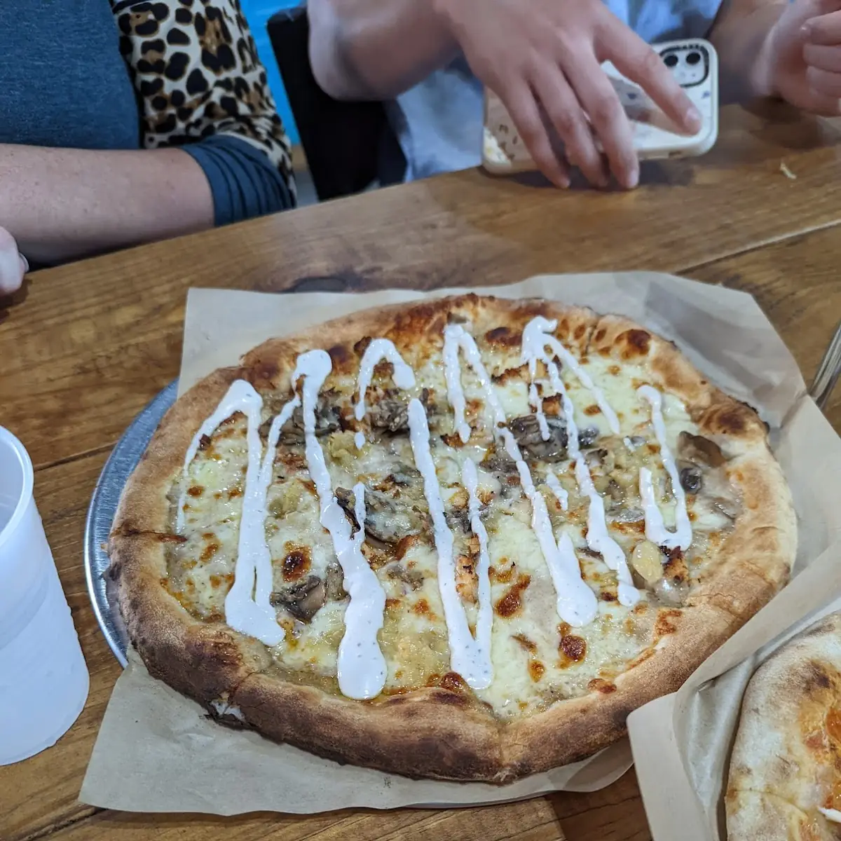 Chicken Bacon Ranch Pizza