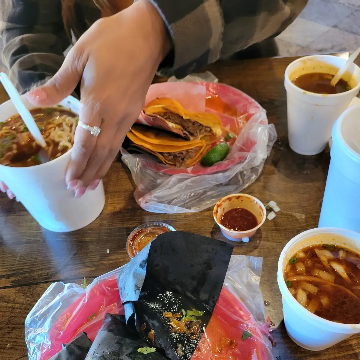 Tacos De Birria Consome
