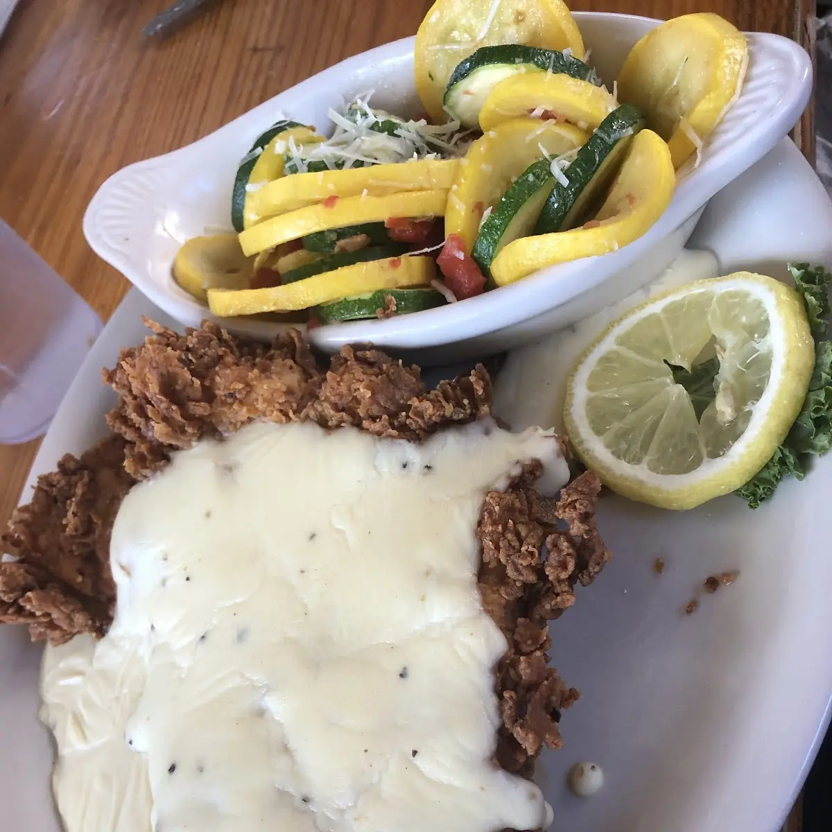 Chicken Fried Steak with Potatoes