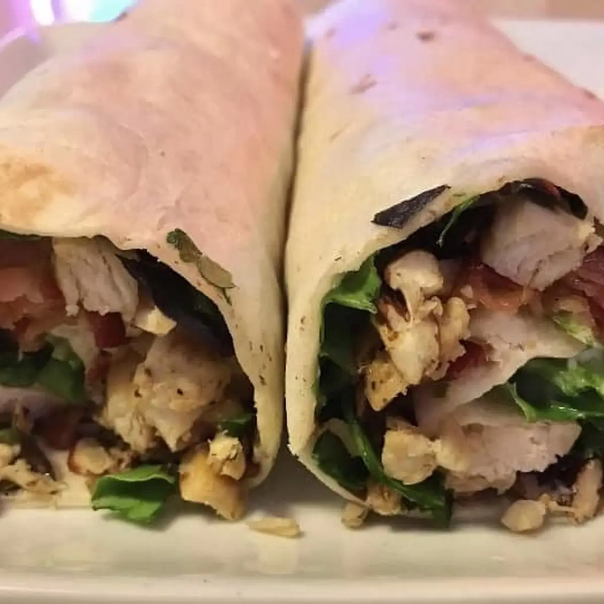 Grilled Chicken Salad Wrap