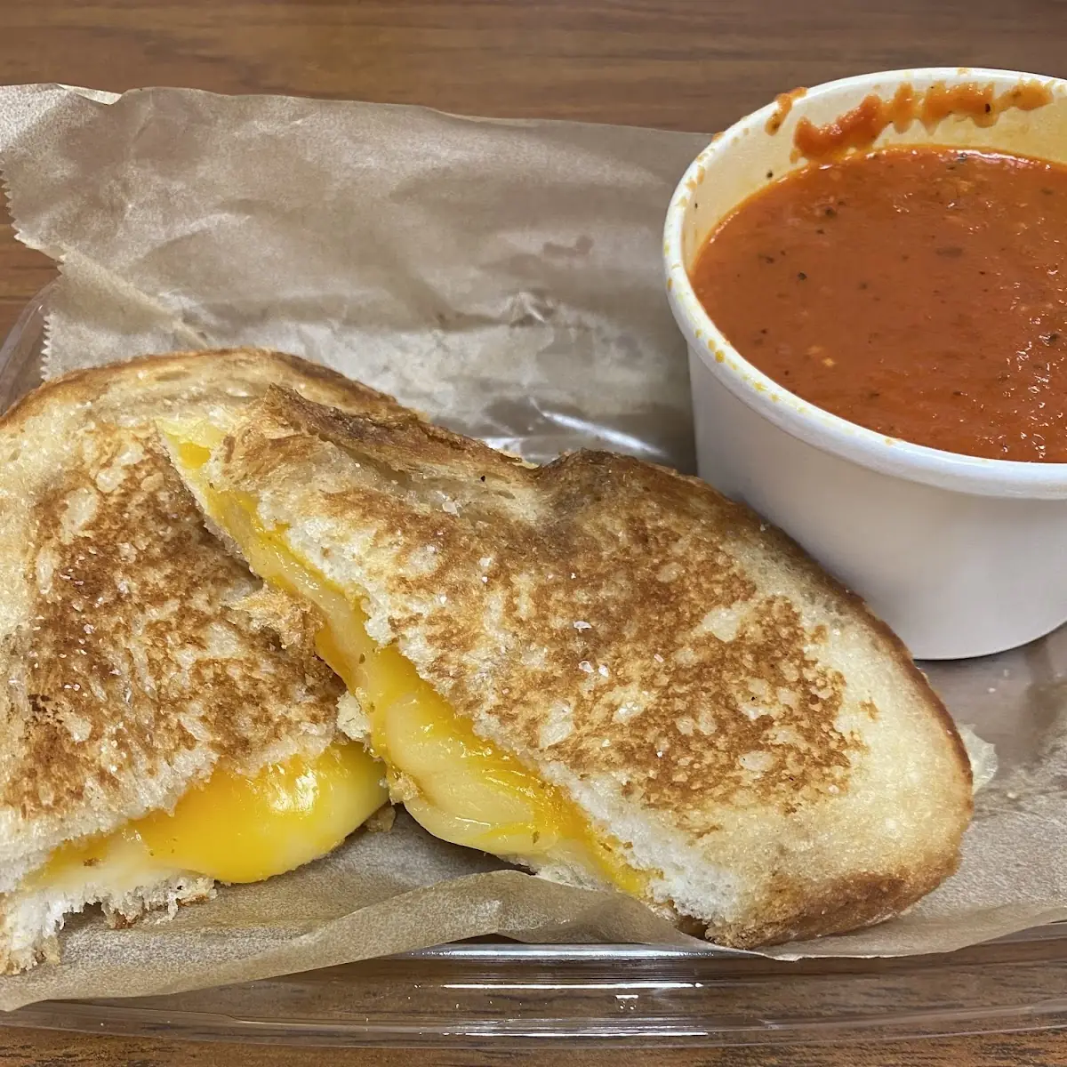 Classic Grilled Cheese & Tomato Soup