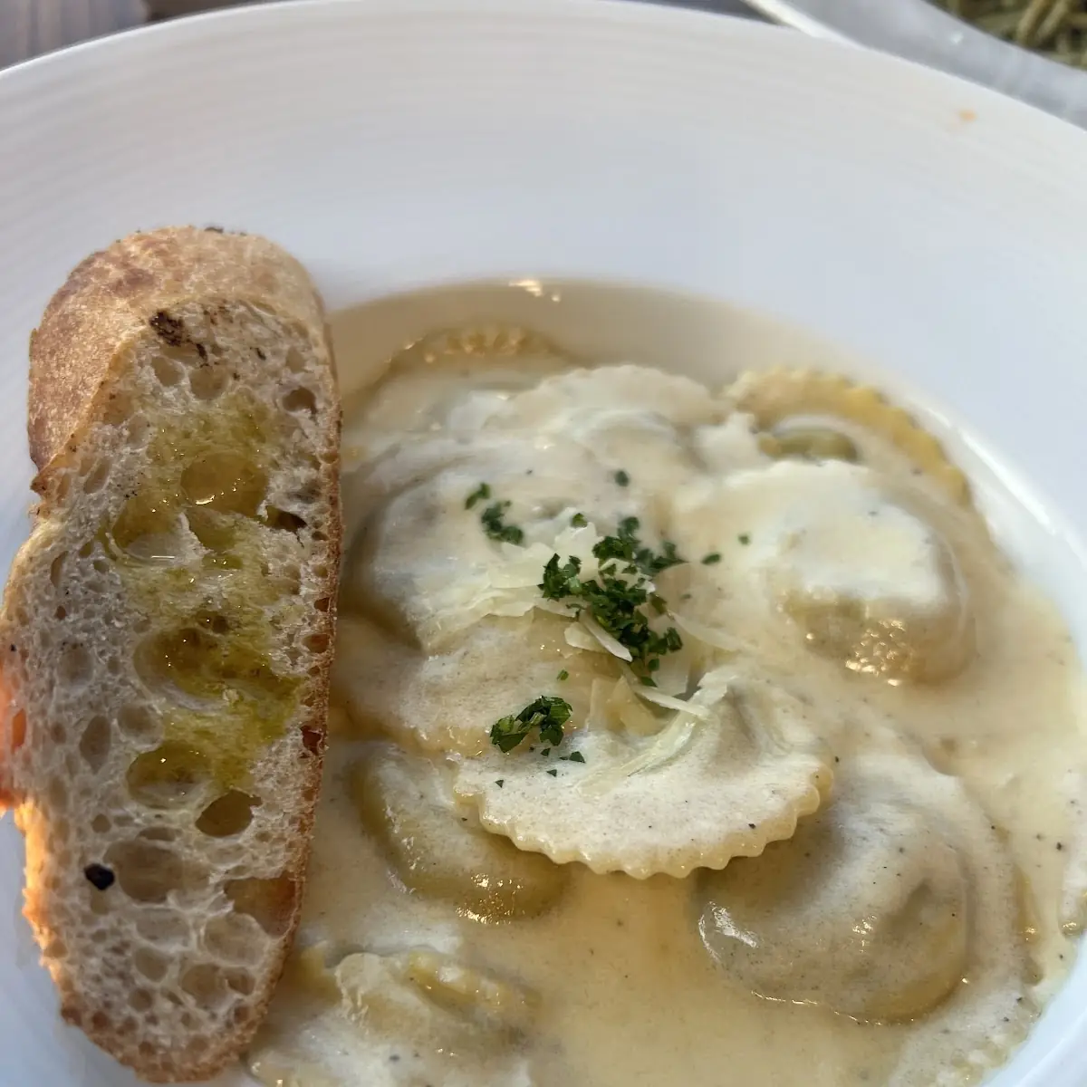 Roasted Mushroom Ravioli