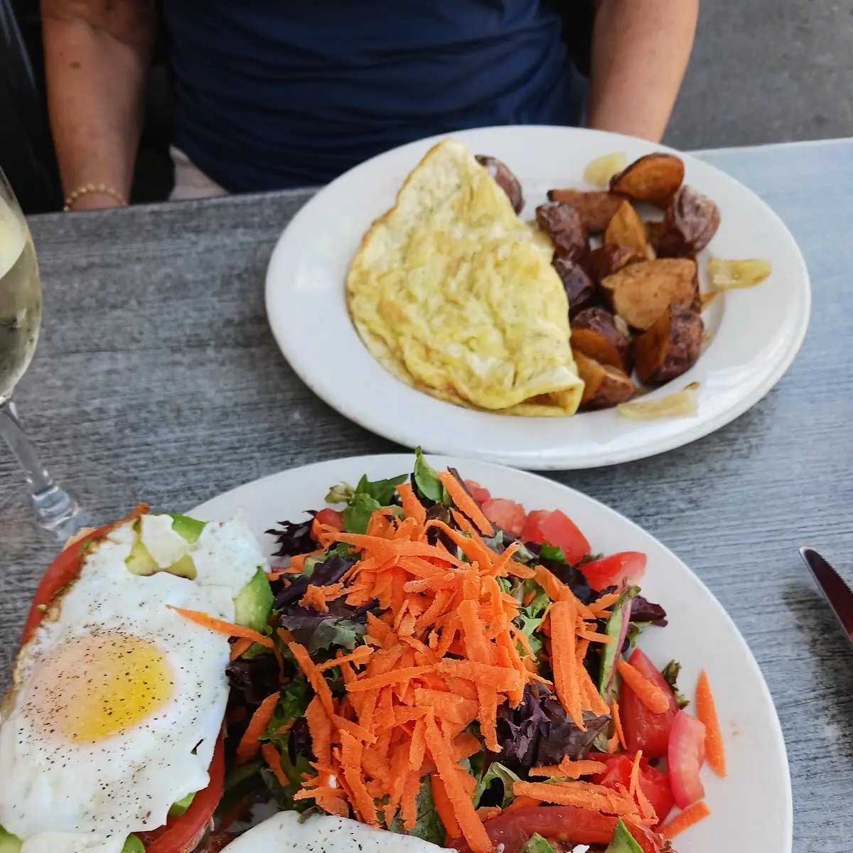 Avocado Toast N Poached Eggs