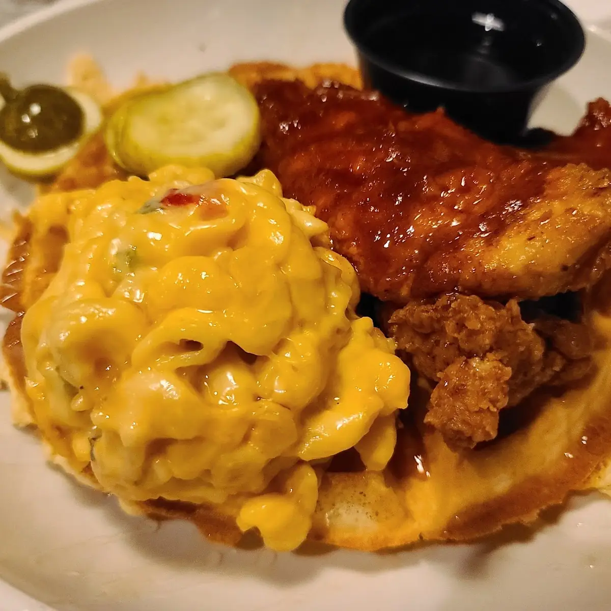 Nashville Hot Chicken and Waffles