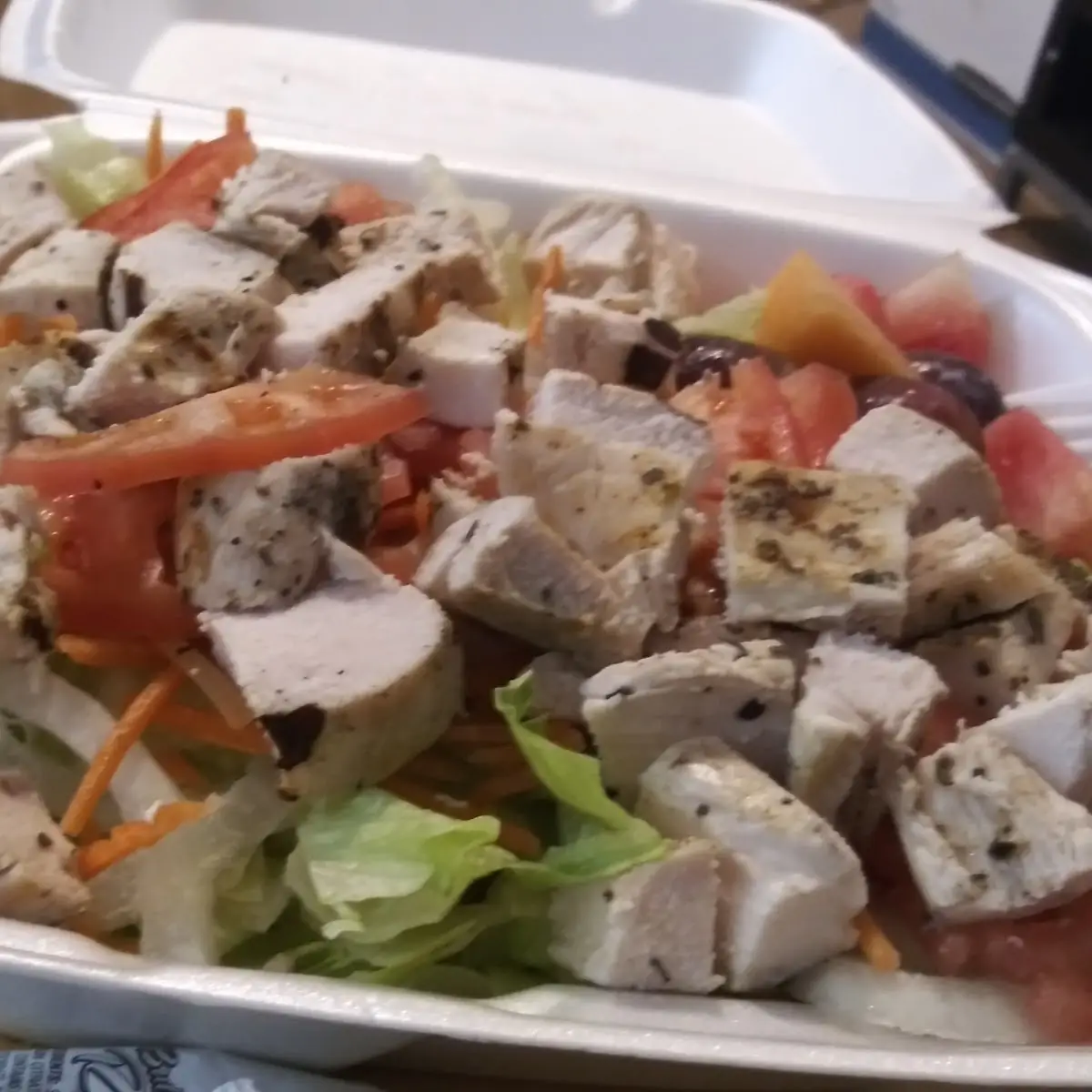 Green Salad with Chicken