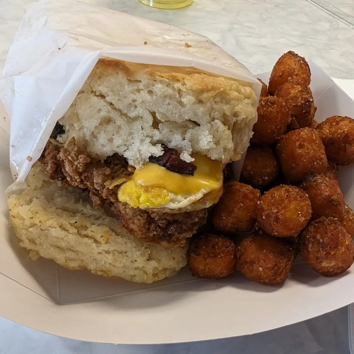 Chicken Biscuit Sandwich