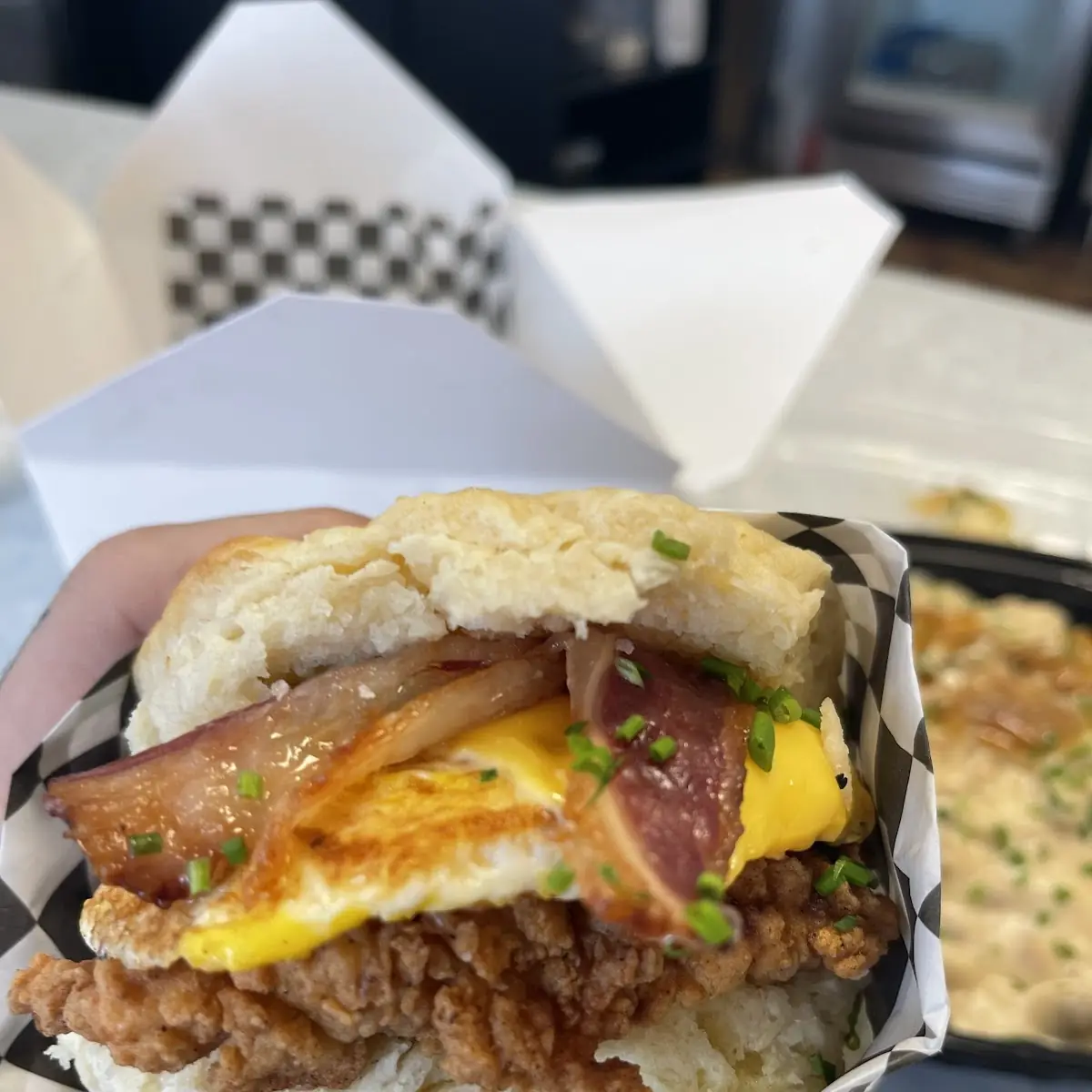 Fried Chicken Biscuit