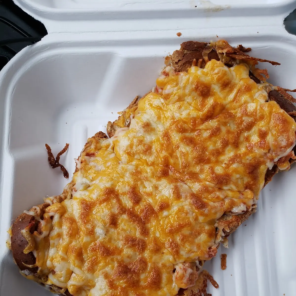 Open Faced Tuna Melt GF Bread