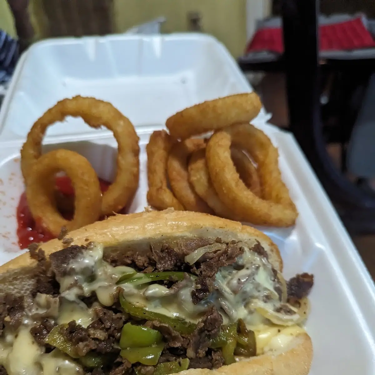Philly Cheese Steak Sandwich