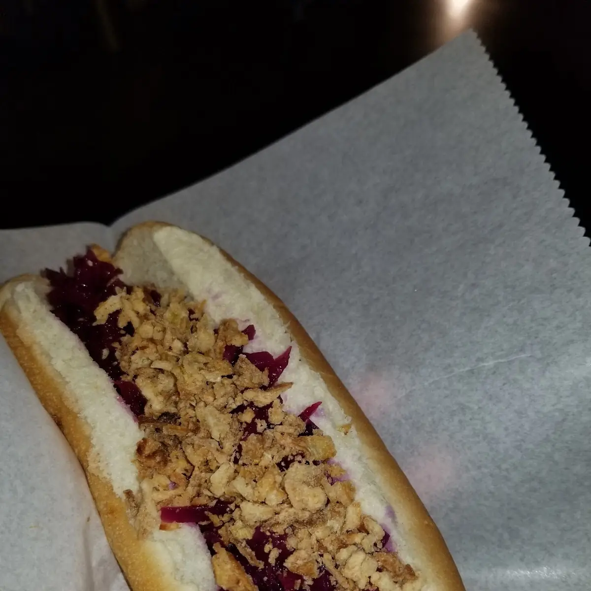 Vegetarian Hot Dog