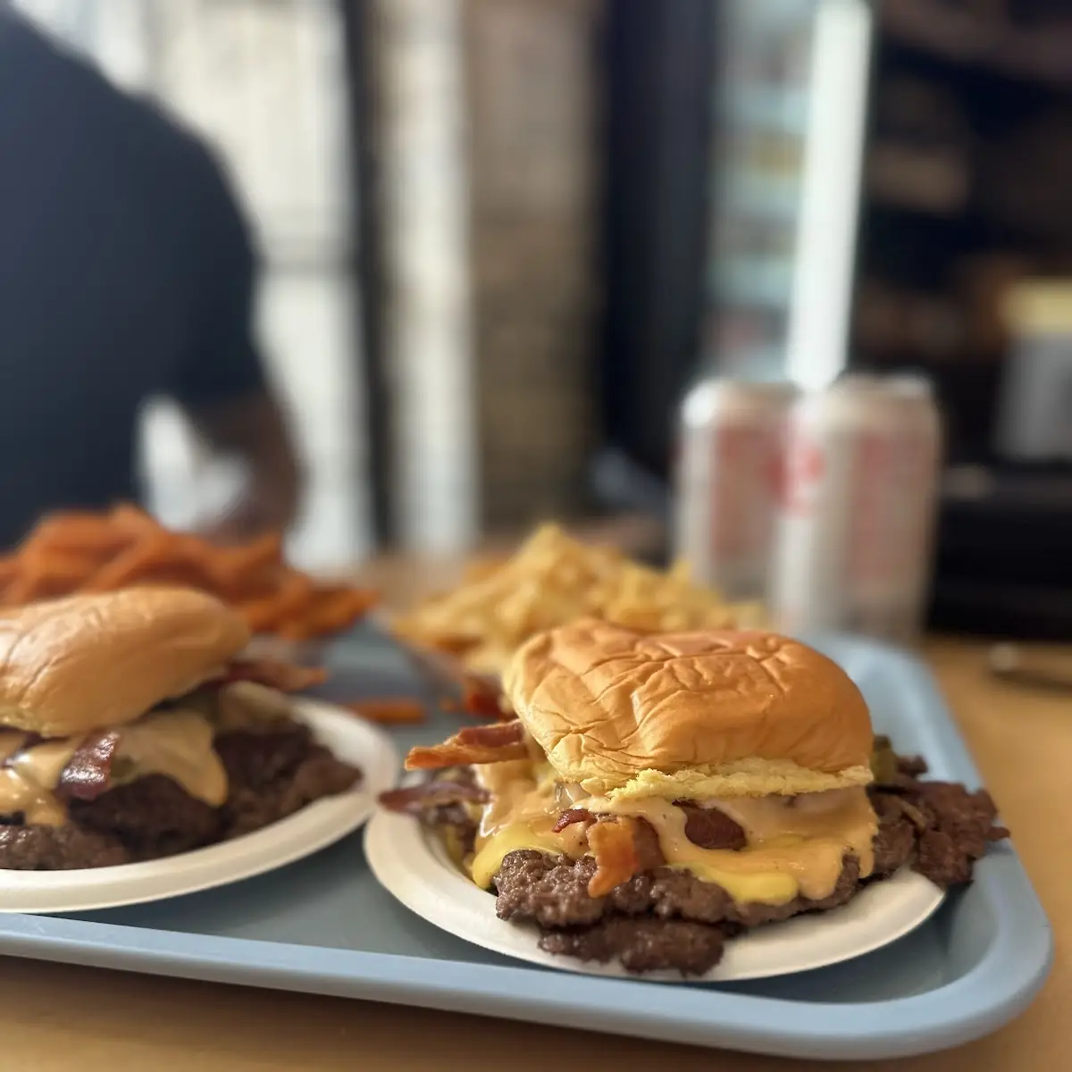 Double Cheeseburger with Fries