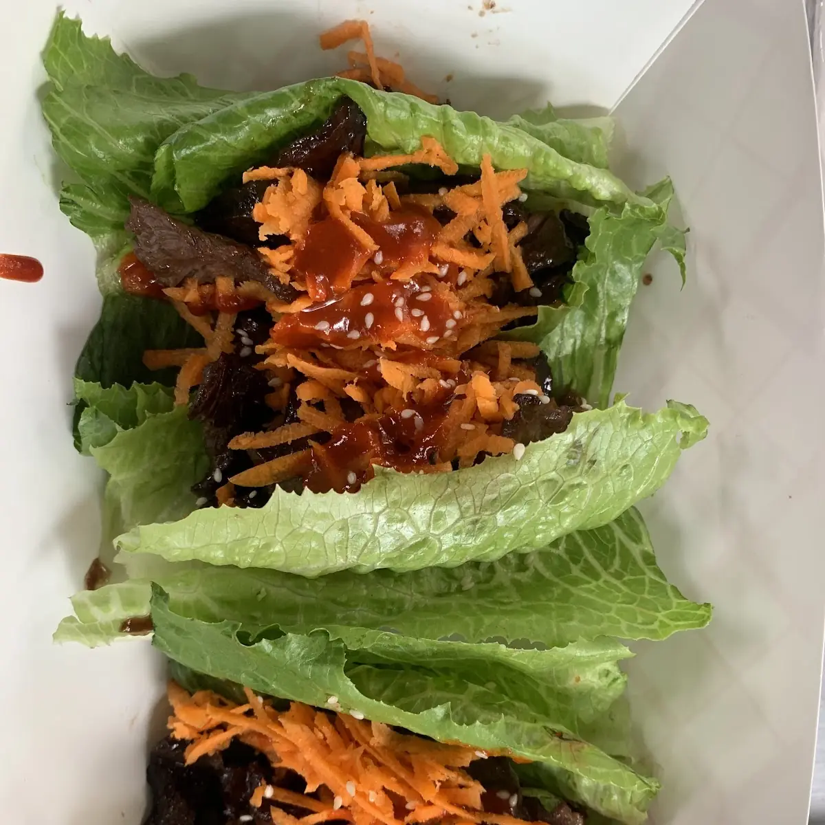 Korean BBQ Lettuce Wraps