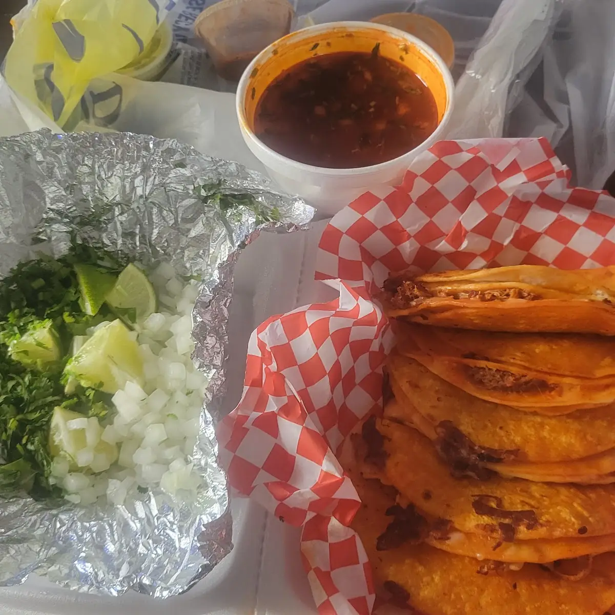 Birria Tacos with Queso