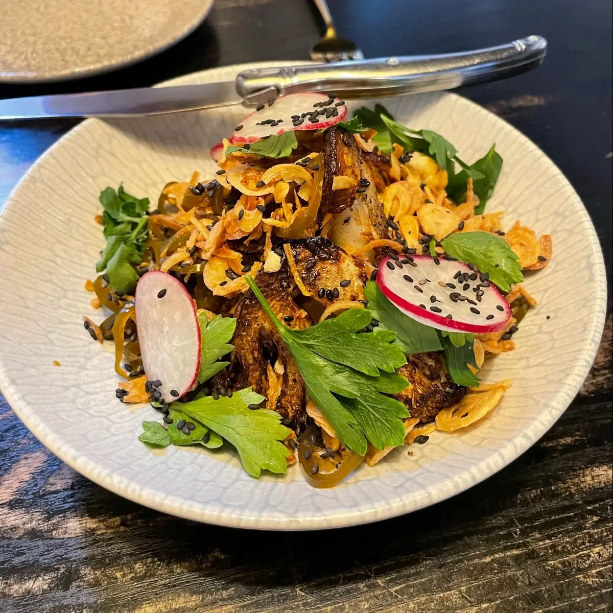 Fire Roasted Cauliflower
