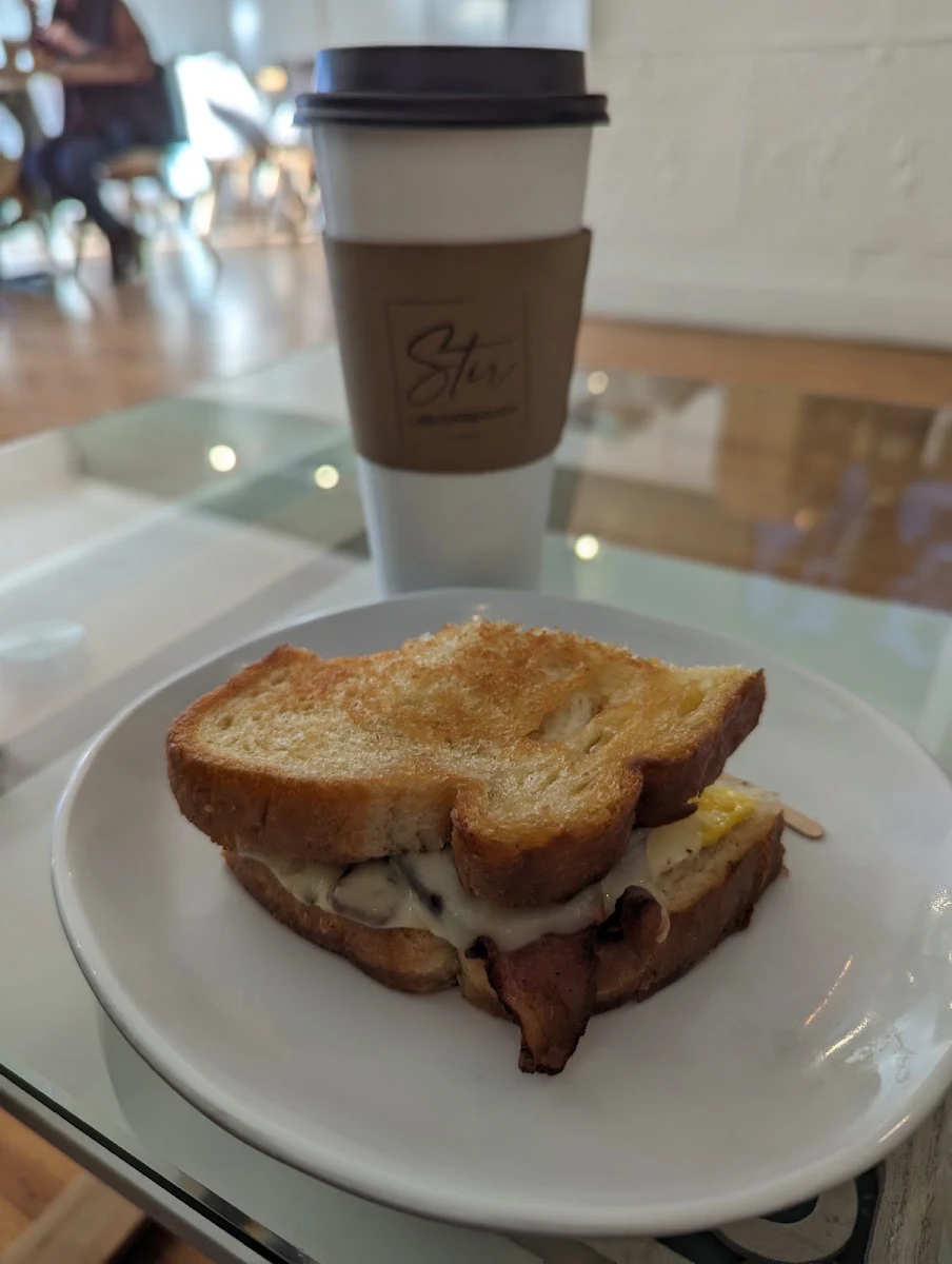 Bacon Egg and Cheese on Sourdough