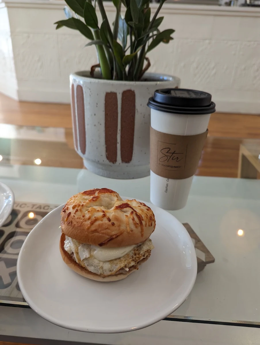 Sausage Egg and Cheese Bagel