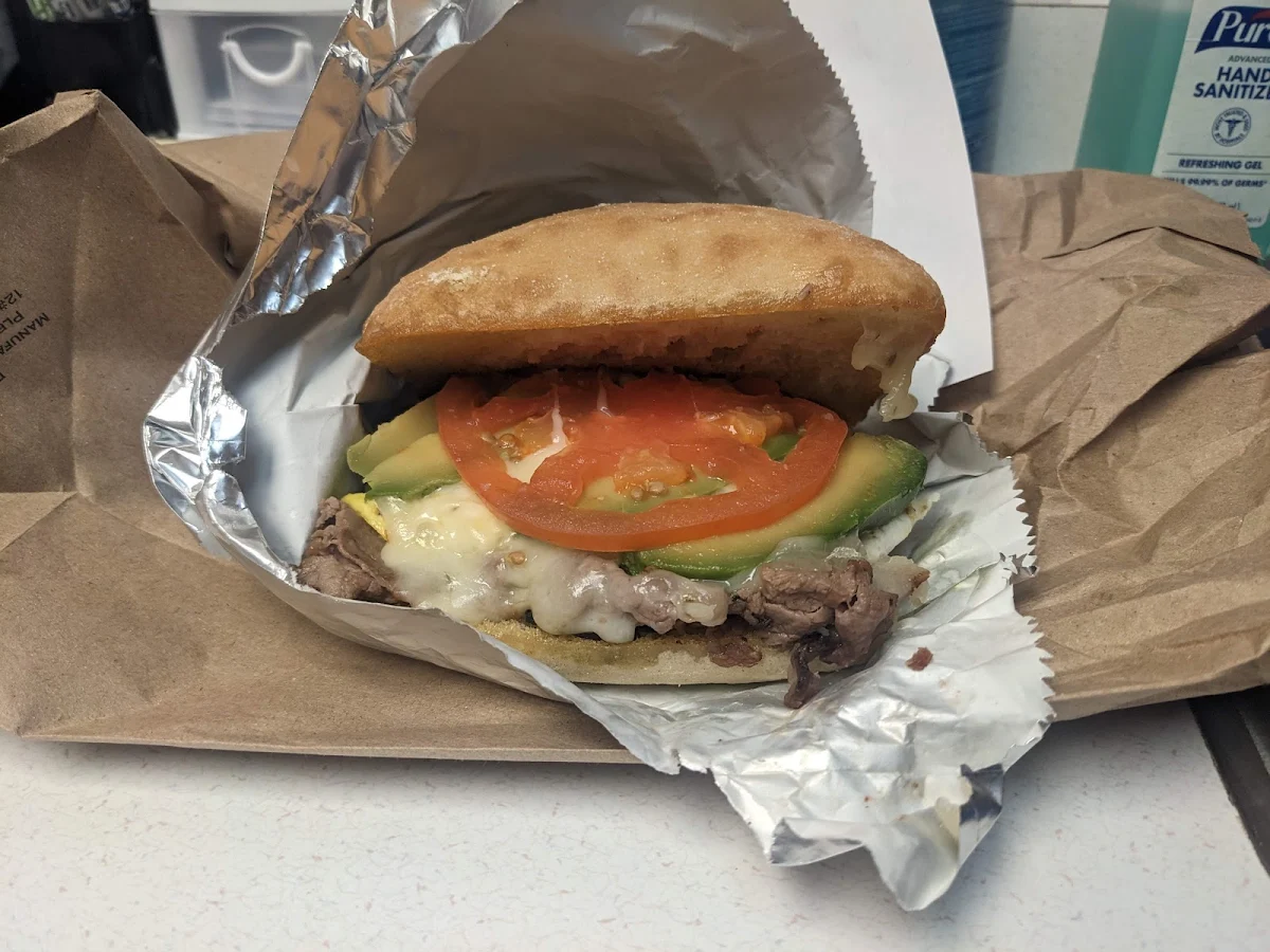 Steak Egg and Cheese with Avocado