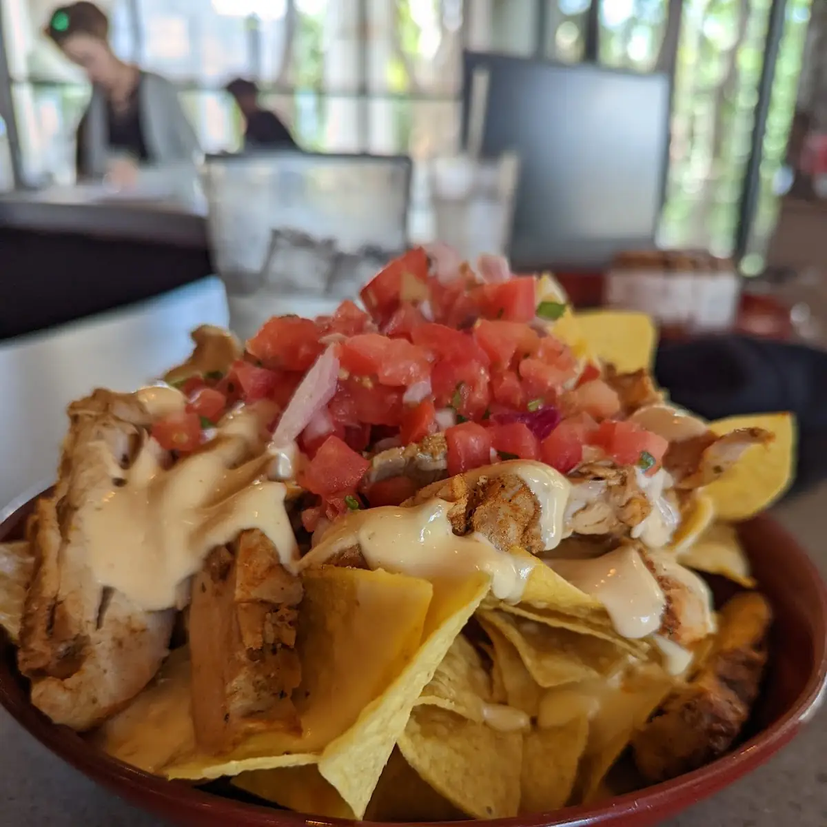 Adobo Chicken Nachos