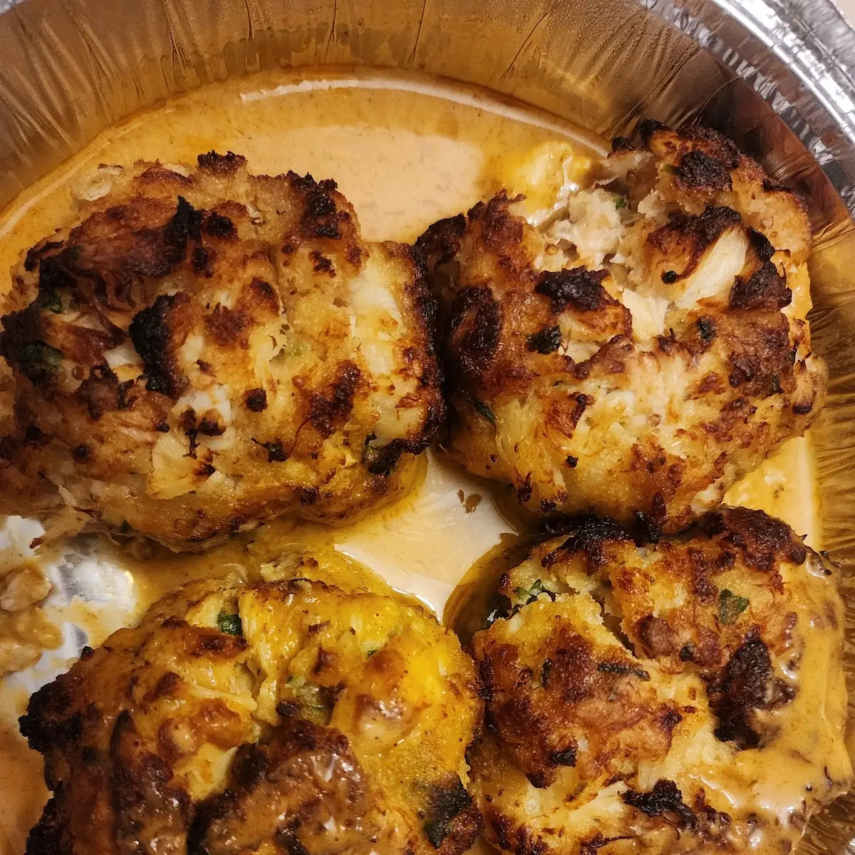 Broiled Lump Crab Cake
