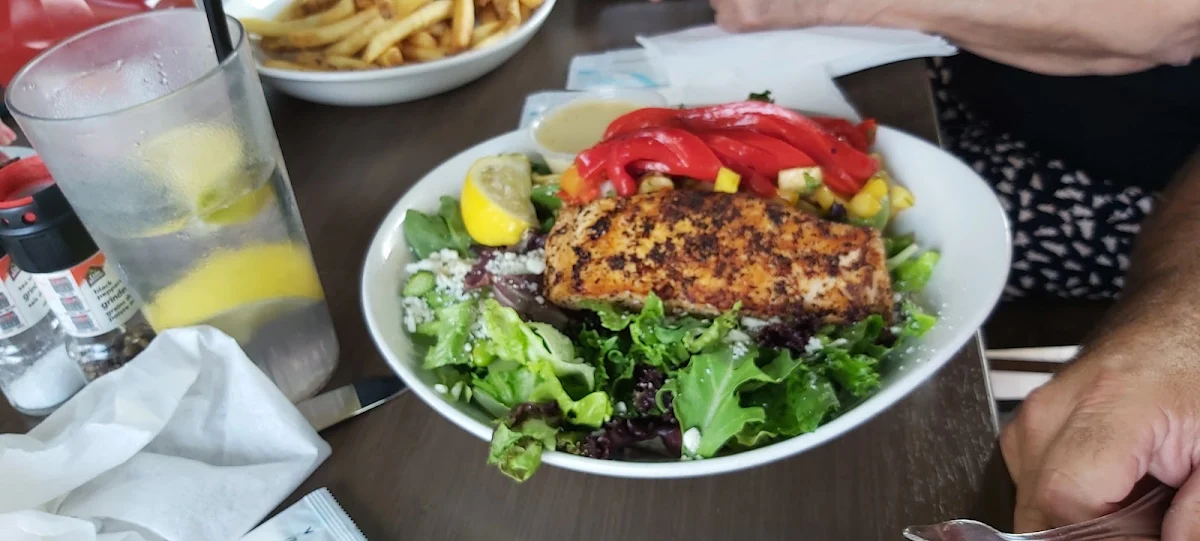 Blackened Salmon Salad