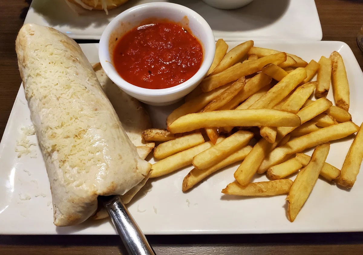 Chicken Parmigiana Wrap