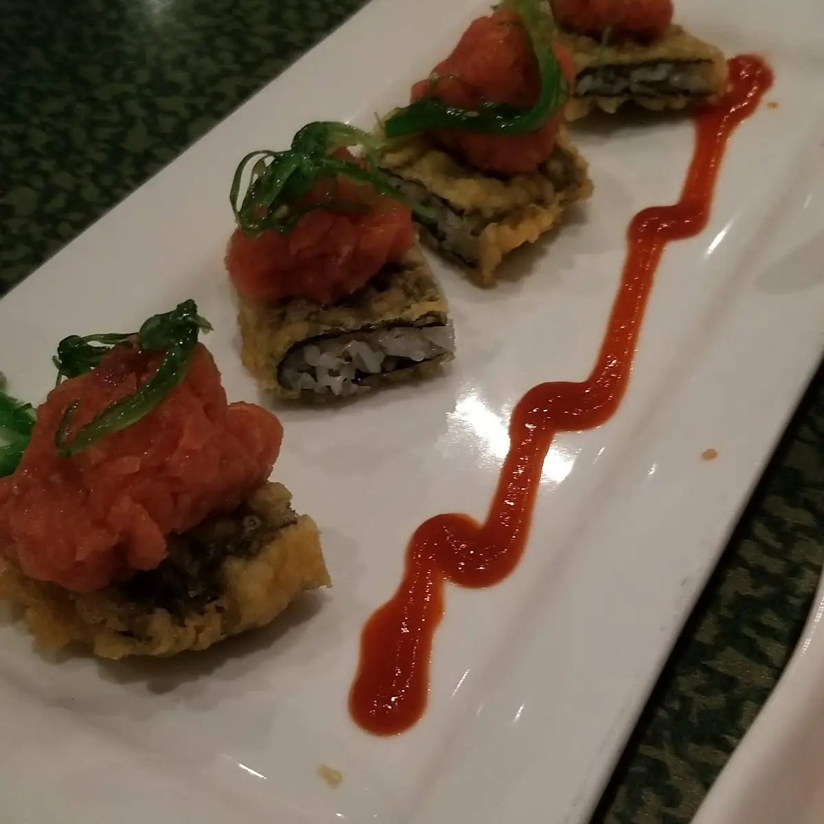 Spicy Tuna Tostadas