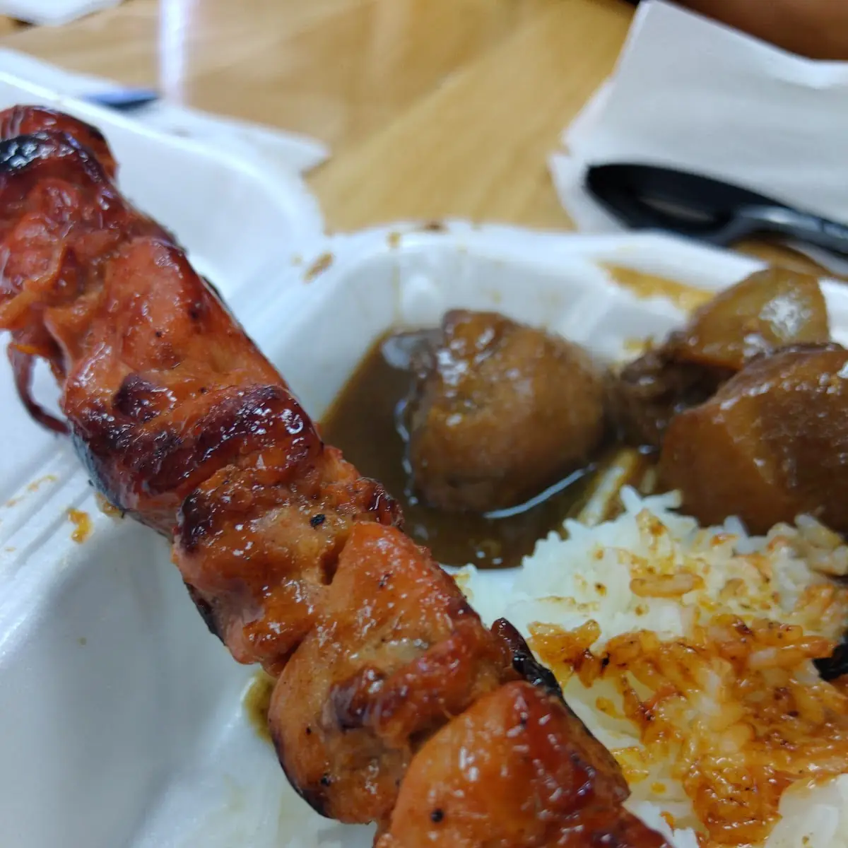 Chicken BBQ Chicken Skewers