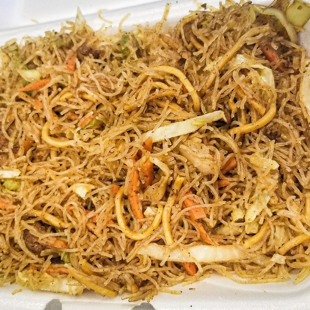 Stir Fried Rice Vermicelli Noodles