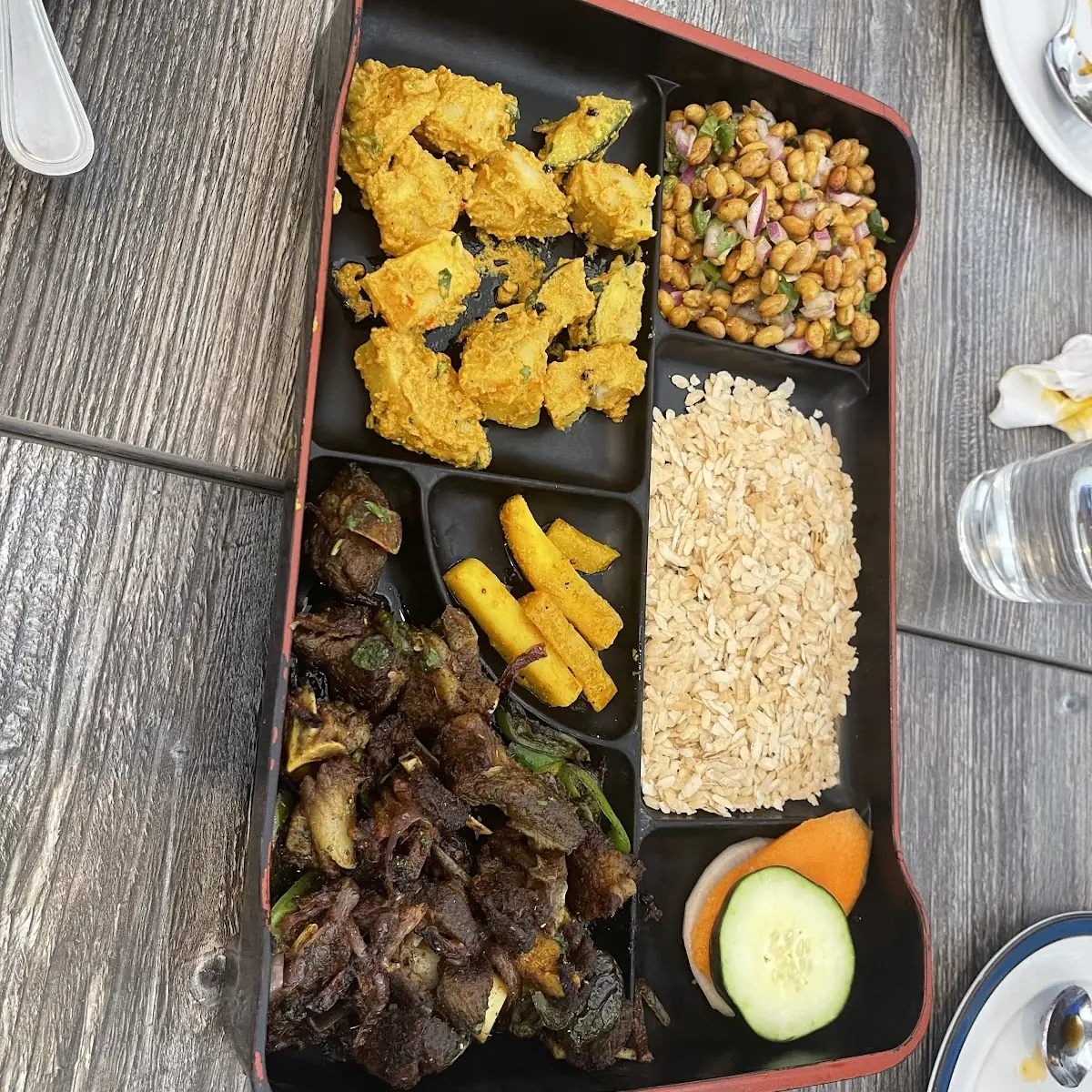 Goat Sekuwa Bento Box