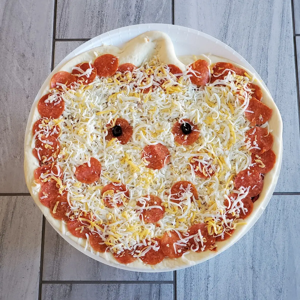 Pumpkin Pizza Raw
